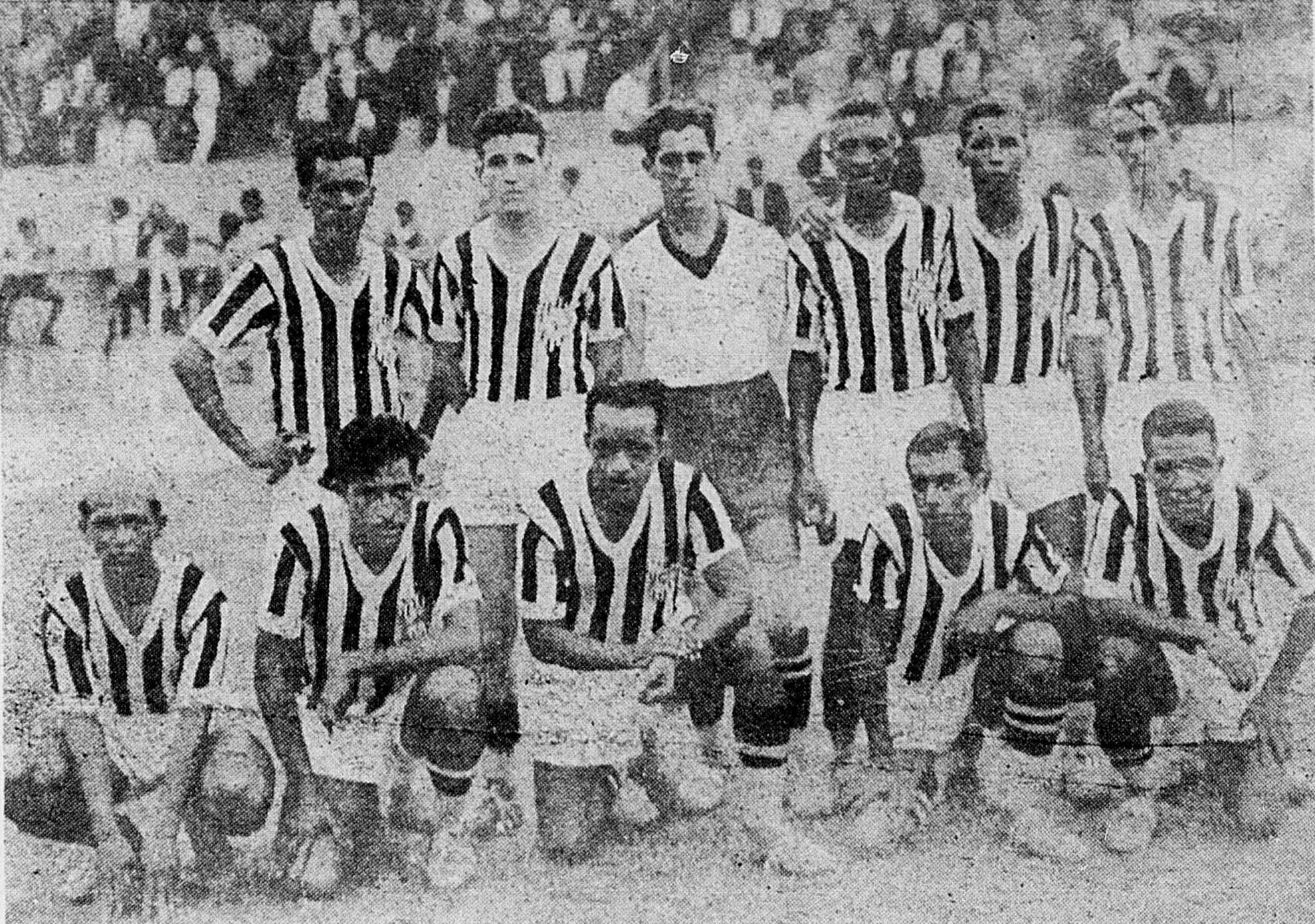 O Esporte Clube São José, tri-campeão da Associação Suburbana de Desportos | Foto História do Futebo