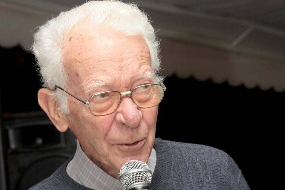 Padre João Cribbin no início de sua missão